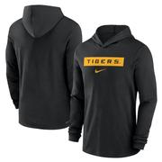 LSU Nike Dri-Fit Lightweight Hoodie Top